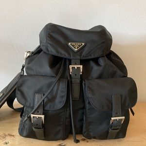 COPY - Prada Re-Nylon medium backpack with pouch